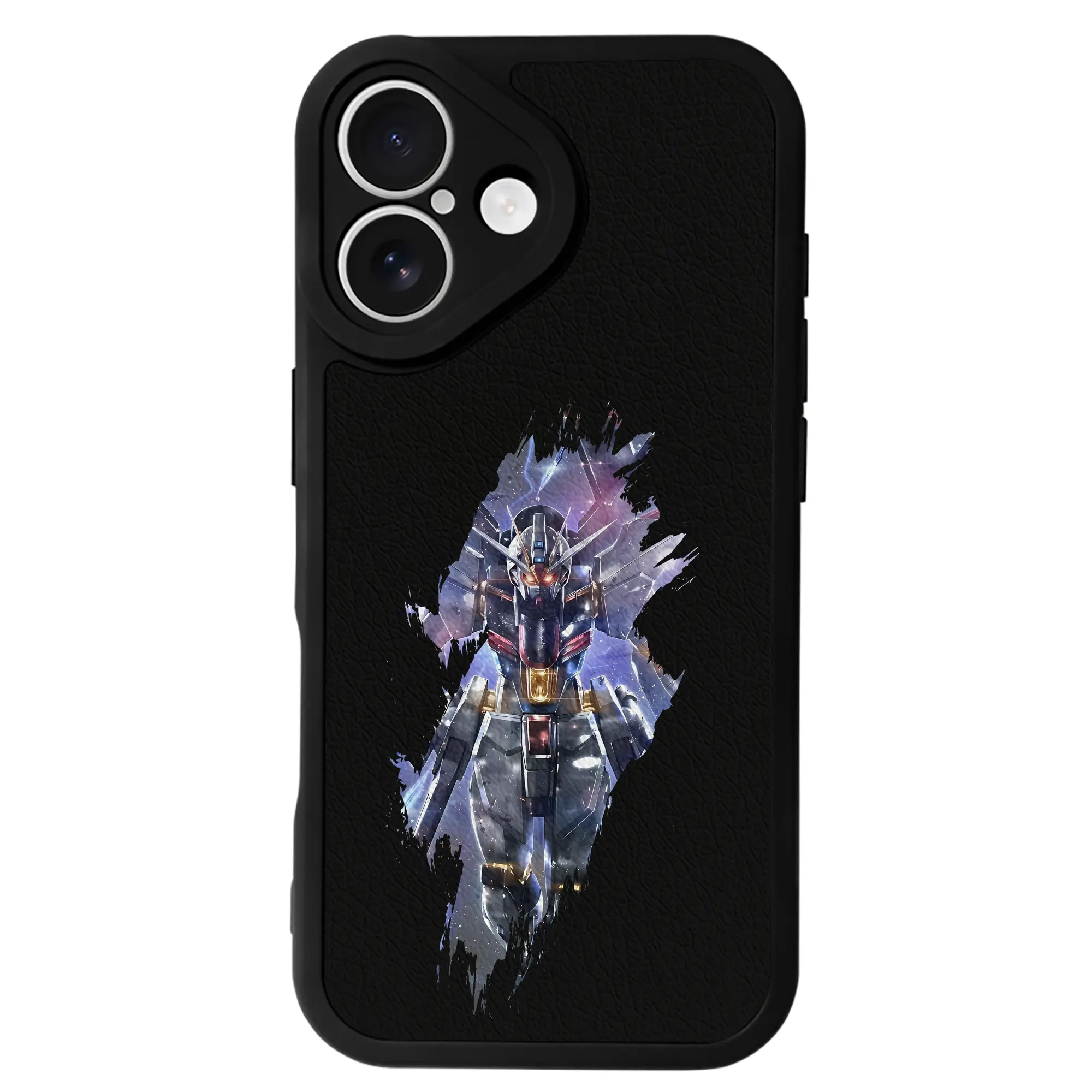 ガンダム グッズ,νガンダム - IPhone 16シリーズ対応 ・ シリコンスマホケース ・ レザー調 ・ 高精度フィット ・ 耐衝撃 ・ ワイヤレス充電対応 ・ 精密カット